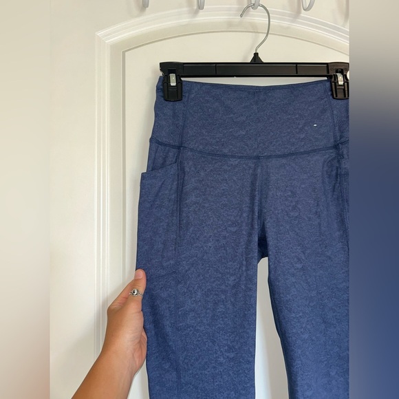 Mondetta Blue High-Waisted Leggings - Picture 5 of 8